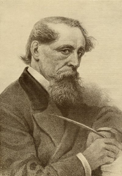 Charles Dickens by English School